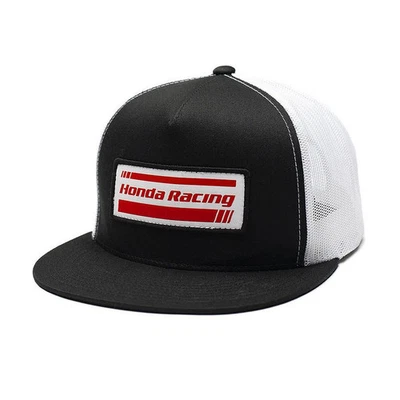 Factory Effex Honda Racing Trucker Hat - Black/White 22-86304 - Image 1 of 4