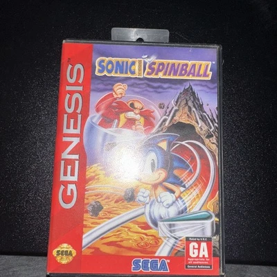 Sonic The Hedgehog Spinball / Pinball SEGA Genesis Game Complete - Image 1 of 4