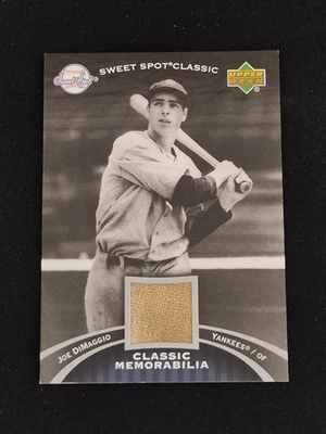 2007 Upper Deck Sweet Spot 经典 - 经典纪念品 #CM-JD 乔·迪马吉奥 — 第 1/2 张图片