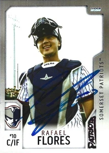 Rafael Flores Signed 2025 Choice Somerset Patriots Team Set Auto Yankees - Picture 1 of 2