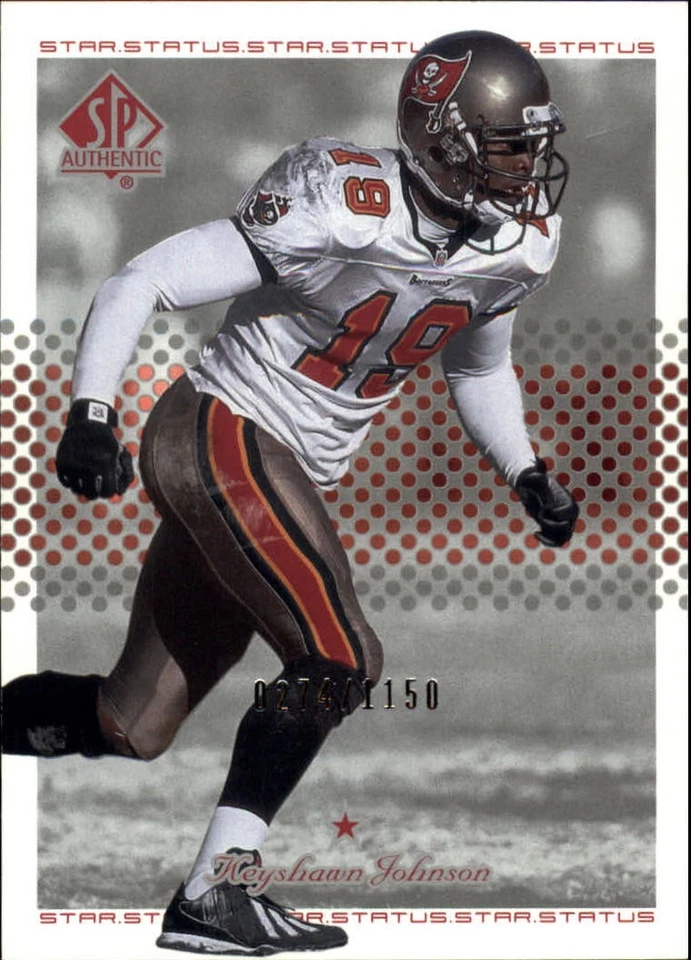 A4181- 2002 SP Authentic #153 Keyshawn Johnson SS /1150 (SAMPLE PICTURE) - Image 1 of 2