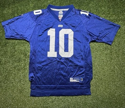 Футболка NFL Reebok New York Giants Eli Manning молодежный размер большой (14–16) - Изображение 1 из 4