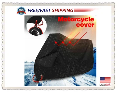 Waterproof UV Protect Dust Outside Storage Motorcycle Cover  For Suzuki GSX 600 - Imagem 1 de 4