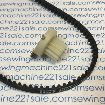Singer pulley & belt for “Inspiration” 4200 (bin-12) - Image 1 of 2