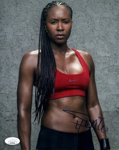 SYDELLE NOEL Signed 8x10 GLOW Photo Autograph NETFLIX Show JSA COA Cert - Picture 1 of 2