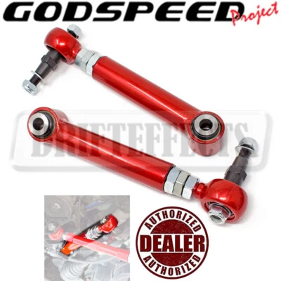 For Hyundai Genesis Coupe 09-16 Godspeed Adjustable Rear Toe Arm Kit Spherical - Image 1 of 4