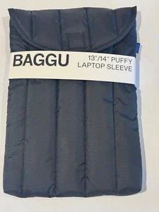 Baggu Puffy Laptop Sleeve Quilted Case Black 13"/14" - Bild 1 von 2
