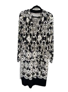 CACHE Faux Wrap Dress Size Medium Bodycon Sexy  - Picture 1 of 6