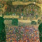 Kit peinture par numéro à faire soi-même une maison forestière Weissenbach I Gustav Klimt