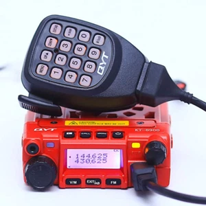 QYT KT8900 RED Mobile Radio Commercial Public Transceiver Wireless Base Station - Zdjęcie 1 z 9