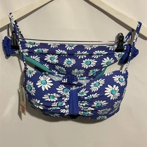 Peacocks Women’s Blue Floral Swimsuit Bikini Size 18 New 36DD - Picture 1 of 4