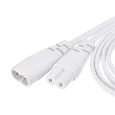 UXCELL T5 T8 LED Tube Connecteur Câble 2 Broche 50CM Mâle à Femelle Cordon LED Kit 2