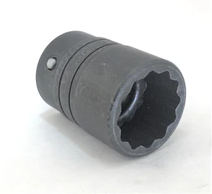 Snap-On GLDH362- SAE 1-1/8", 3/4" drive, 12-pt, Flank Dr, Shallow, Socket NOS - Picture 1 of 7
