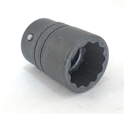 Snap-On GLDH362- SAE 1-1/8", 3/4" drive, 12-pt, Flank Dr, Shallow, Socket NOS - Image 1 of 4