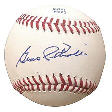 Geno Petralli Signed Baseball Texas Rangers Toronto Blue Jays Proof of Autograph