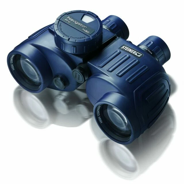 Steiner Navigator Pro 7x50 Marine Binoculars with Compass - Blue