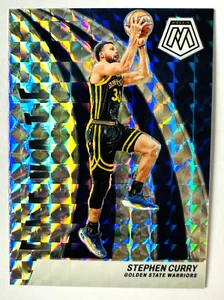 2023-24 Panini Mosaic Stephen Curry SILVER Prizm Card #6 Elevate Warriors! - Picture 1 of 3
