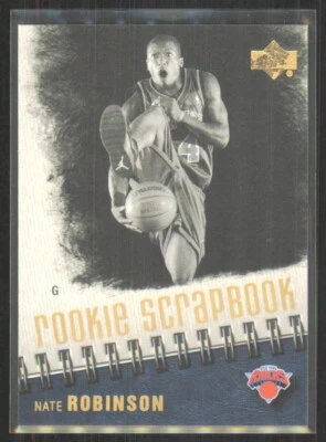 Álbum de recortes de novato Upper Deck 2005-06 Nate Robinson Knicks #RS24 Foto 1 de 2
