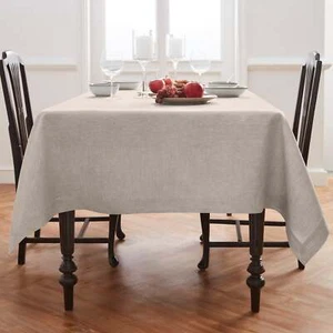 Mantel Solino Home 100 % lino puro lino para comedor de verano decoración sólida, Diana - Imagen 1 de 16