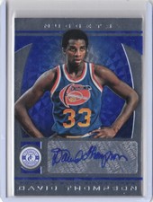 13/14 2013/14 Totally Certified Auto Blue #57 David Thompson Nuggets /5