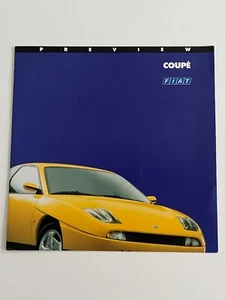 FIAT COUPE 1995cc 2.0 16V Turbo UK Preview Launch Teaser Brochure October 1994 - Picture 1 of 1