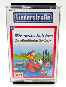 MC Liederstraße Folge 4 - Alle meine Entchen Kinderlieder Kassette - Bild 1 von 3