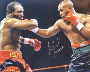 Autographed MICHAEL MOORER  Boxing 16x20 photo with COA - Picture 1 of 1