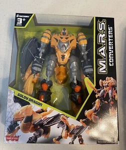 Cybotronix M.A.R.S. Converters GOLDY DRAGON Action Figure New In Box Sealed - Picture 1 of 1