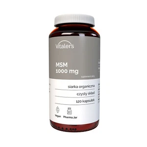 Vitaler's MSM (Organic Sulphur) 1000 mg, 120 gélules - Imagen 1 de 5