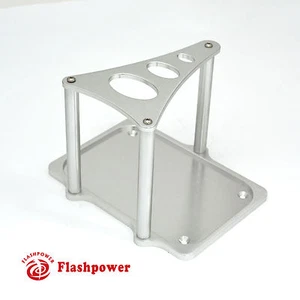 Optima Billet Aluminum Battery Hold Down Tray Clear Anodized - Picture 1 of 3