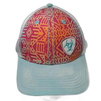 Sombrero de Camionero Ariat Snapback Multicolor Talla Única Ajustable Bordado Malla Espalda Foto 1 de 4