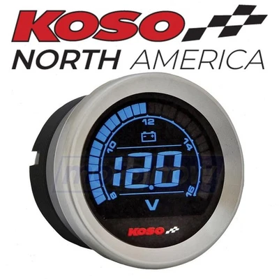 Koso Digital Gauge Cluster with Oil Temp Gauge for 2004-2006 Harley Davidson nk Foto 1 de 4