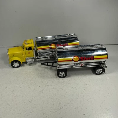 2000 Jada Toys Hot Rigz Shell Double Tanker As Is - Image 1 of 4