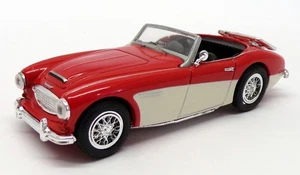 Vanguards 1/43 Scale Model Car VA51000 - Austin Healey Open Top - Red/Ivory - Picture 1 of 5