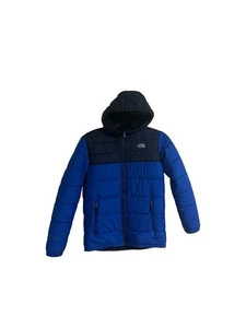 The North Face Boys Full Zip Hood Reversible Puff Jacket Coat Parka Sz XL (18/20 - Picture 1 of 9