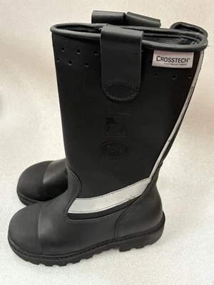 Jolly I 9009/CR  Crosstech Black Fire Safety Boots UK Size 7 EU 38 Goretex - Image 1 of 4