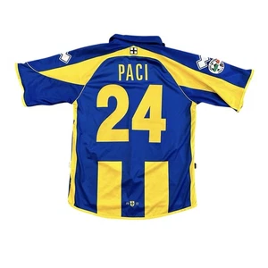 Vintage Errea Parma Calcio #24 Paci 2008/09 Away Football Kit (L) - Bild 1 von 10