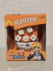 Yahtzee Naruto Shippuden Ramen Bowl Dice Shake Game New in Box - Picture 1 of 2