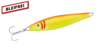 Balzer 71° North Pilker Orange Gelb 400gr. - Norwegen - Island - Bild 1 von 2