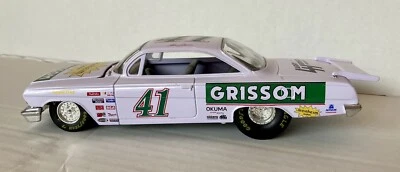 Chevy 1962 diecast por Racing Champions 1/24 edición limitada Steve Grissom Foto 1 de 4