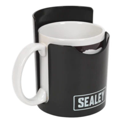 Sealey APCHB Black Soft Magnetic Cup Can Mug Holder Tool Box Cabinet - Image 1 of 2