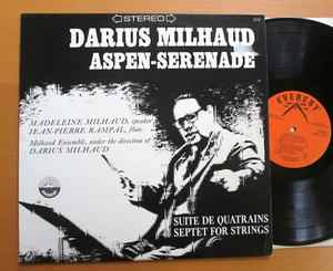 SDBR 3176 Darius Milhaud Aspen-Serenade etc NEAR MINT Everest Stereo LP - Picture 1 of 5