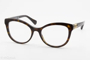 Montatura occhiali da vista Dolce & Gabbana DG3250 502 donna farfalla marrone 52 mm - Foto 1 di 8