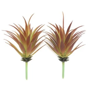 2 PCS Artificial Succulents Plants Real Touch Lifelike Succulants Plants Faux... - Picture 1 of 7