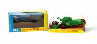 vintage Matchbox K-9 King Size Combine Harvester diecast - boxed - Image 1 of 4