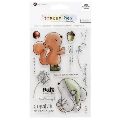 Estampillas transparentes American Crafts Hampton Art Nuts About You Foto 1 de 2