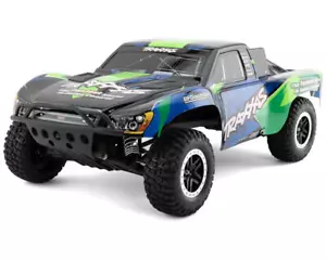 Traxxas Slash VXL Brushless 1/10 RTR 2WD Short Course Truck (Green) - Picture 1 of 10