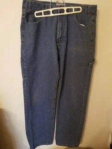 field n forest mens jeans size 36 X 36 carpenter6 pockets and hammer loop 36W - Picture 1 of 12
