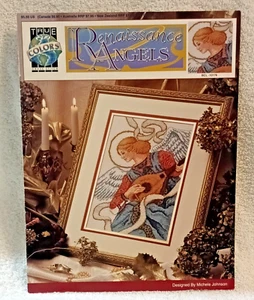 Vtg True Colors Cross Stitch Pattern - 'Renaissance Angels' - BCL-10176 - 1992 - Picture 1 of 3