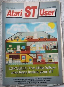 77771 Issue Vol 01 No 08 Atari ST User Magazine 1986 - Picture 1 of 1